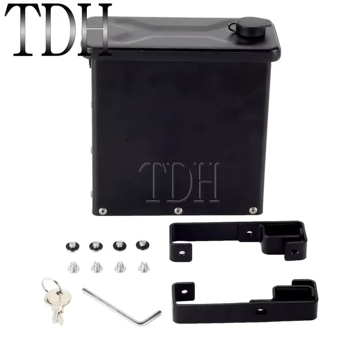 Boîte à outils avec support latéral, 2,3l, mallette de rangement pour accessoires Panamerica 1250, H