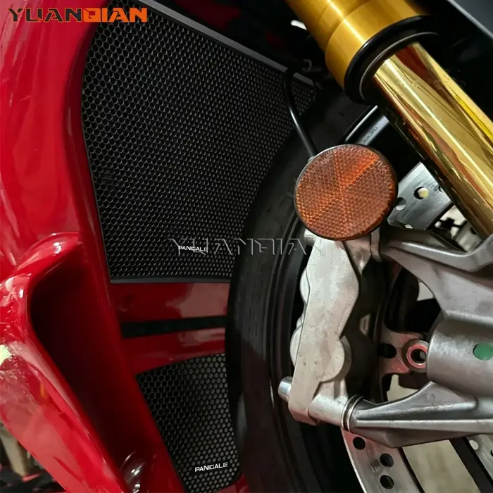Pour Ducati Panigale V4 PANIGALE V4S V4R 2025 2026 2027 Accessoires Moto Grille de Protection de Radiateur Cache Protecteur