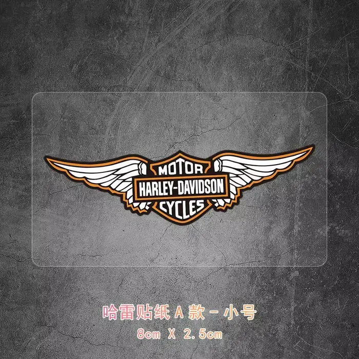 Autocollants décoratifs rétro pour moto, autocollants pour casque et carrosserie, pour Harley Davids