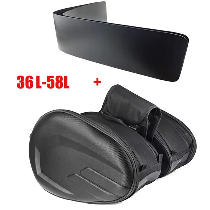 Sac de dégager de moto étanche, valise de bagage de queue de moteur, sacs de voyage d'équitation de 