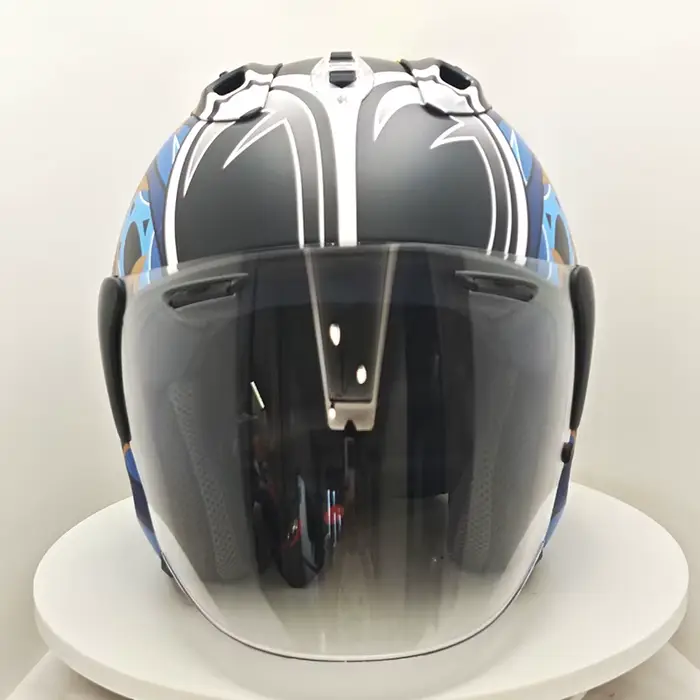 Casque de moto demi-coque VZ RAM Kirin Big Eyes de haute qualité pour homme et femme