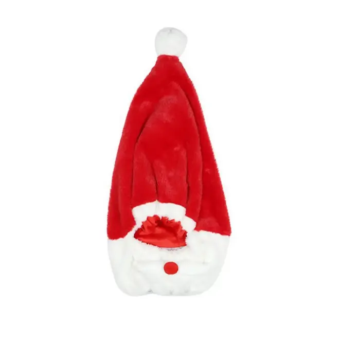 Casque complet Design casque de moto chapeau de noël dessin animé amusant père noël casque de moto S