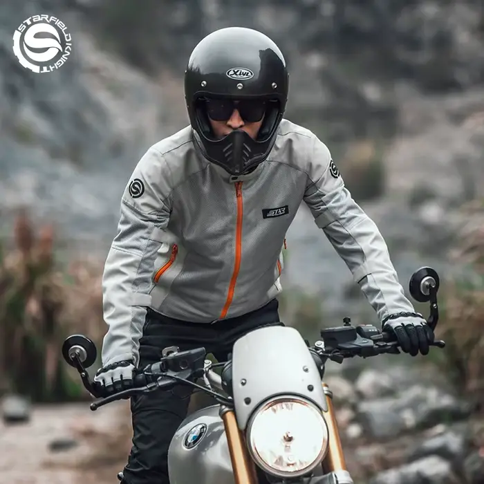 Star Field Knight – vestes de moto d'été pour hommes