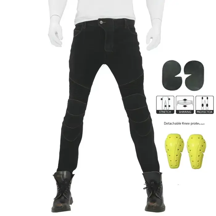 Pantalons de Moto hommes Moto jean équipement de protection équitation Touring Moto Pantalon Motocro