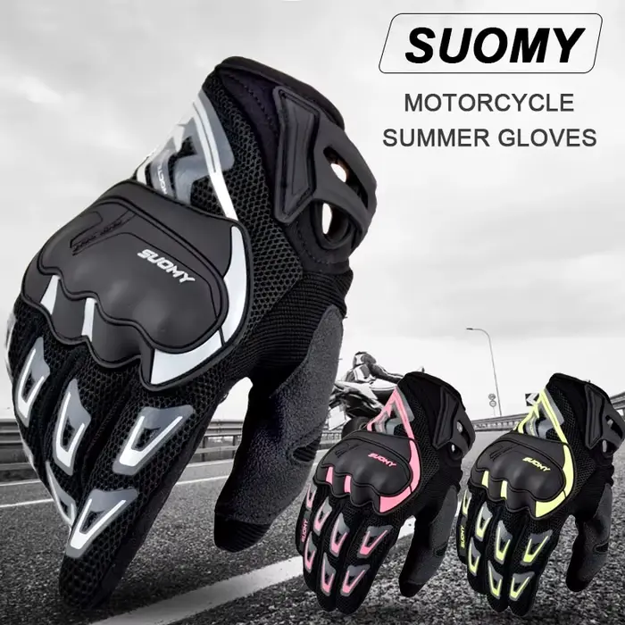 Suomy gants de Moto été maille respirant