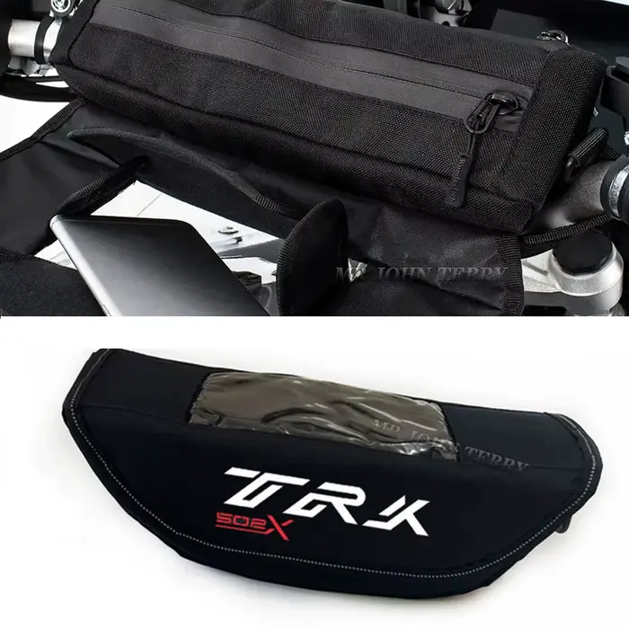 Sac de rangement pour guidon de moto Benelli TRK502X TRK 502 Trail TRK trk 502x