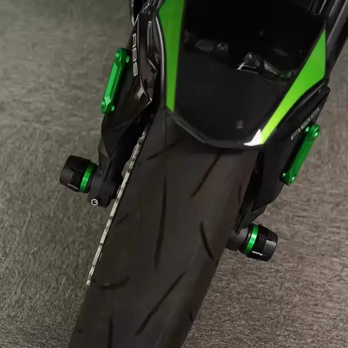 Boule de Protection Anti-chute pour roue avant Kawasaki Z1000/R/SX Z900/SE/RS Z650/RS Z800