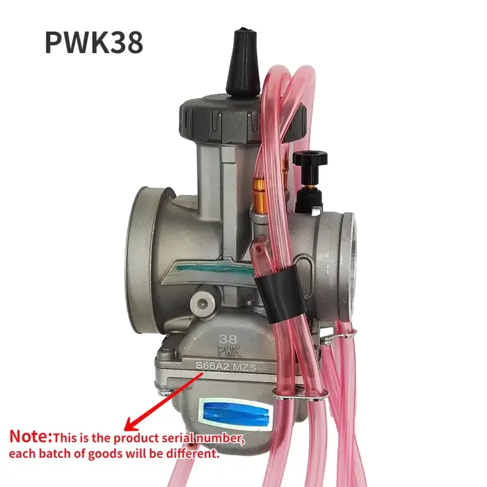 Carburateur PWK 38mm pour Kawasaki KX125 KX250 KX500 Moto PWK38 Carb Keihin Air Striker Carburador KX 125 250 500 Carburatore