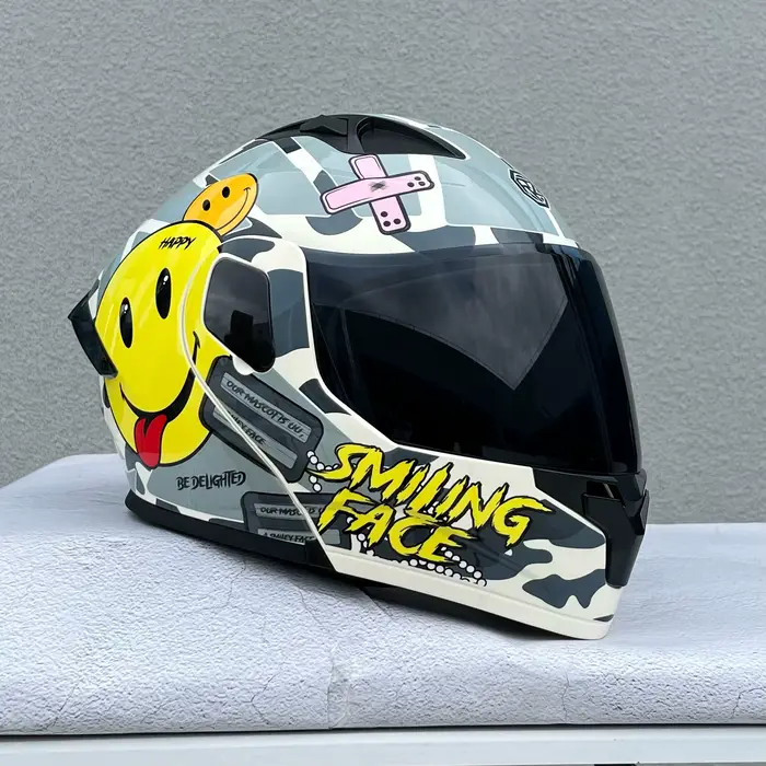 Casque de moto Orz pour hommes et femmes