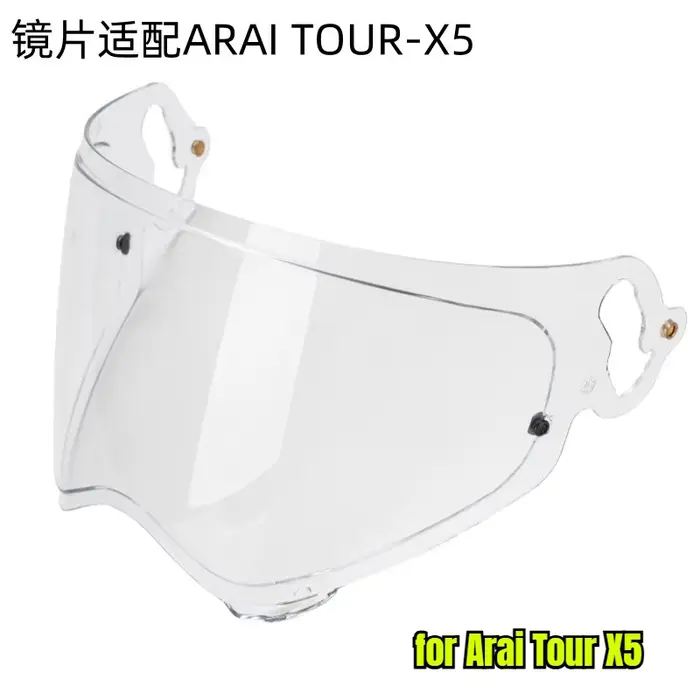 Visière de casque pour Arai Tour X5, modèle Japan Rally, écran de remplacement pour casque, lentille