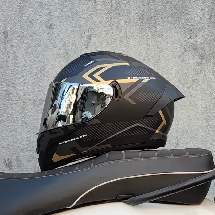 Casque de moto LVS 701 pour homme et femme