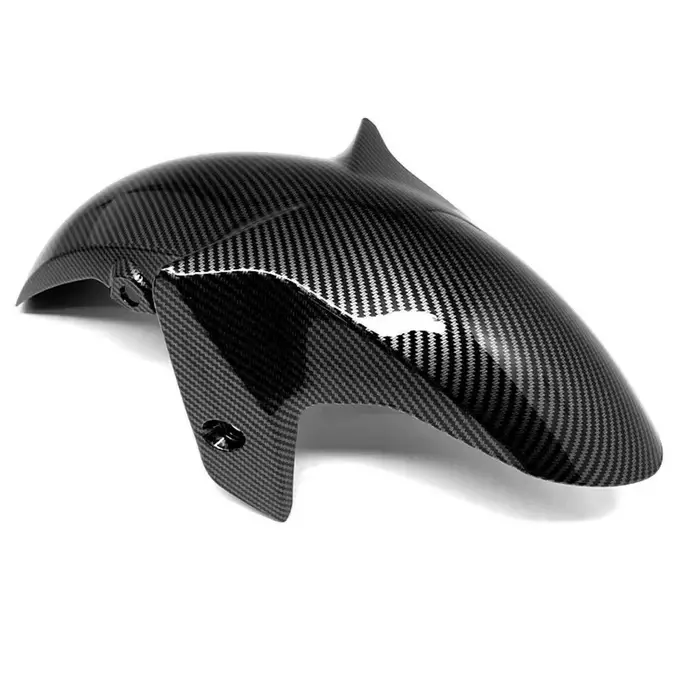 Pour Yamaha YZFR3 YZF-R3 YZF-R25 YZFR25 MT-03 MT03 2015-2018 Carbone Peinture Moto Garde-Boue Avant 