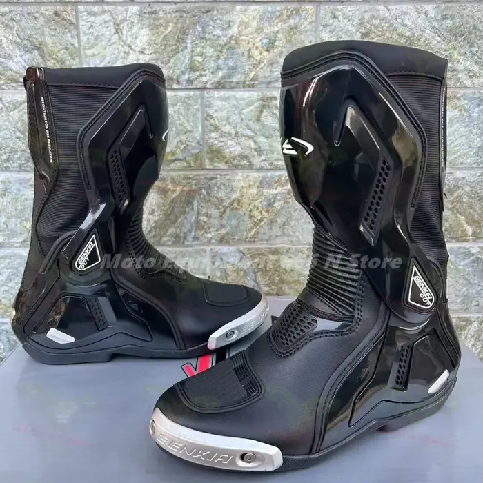 Bottes de moto de course BENKIA neuves