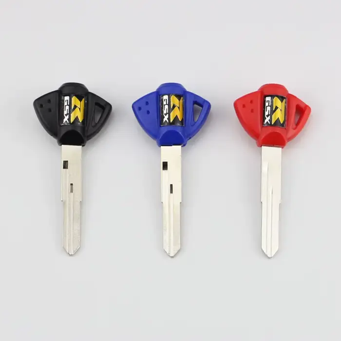 Lame de clé vierge non coupée pour moto, pour Suzuki GSX GSXR600 GSXR750 GSXR1000 GSX1300R Hayabusa 