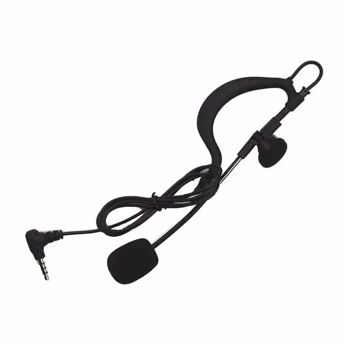 Casque de moto original avec microphone et prise jack 3,5 mm pour arbitre de football EJEAS Vnetphon