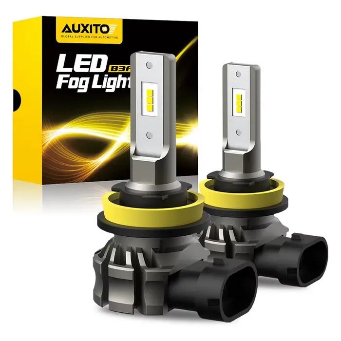 Feu antibrouillard LED H8 H11 H16 H27W/1 H27 880 H10 H8 5202, ampoule automatique, feu de jour pour 