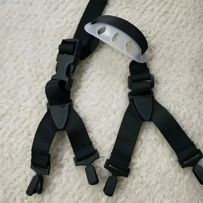 Sécurité amovible avec mentonnière Durable en forme de Y casques durs