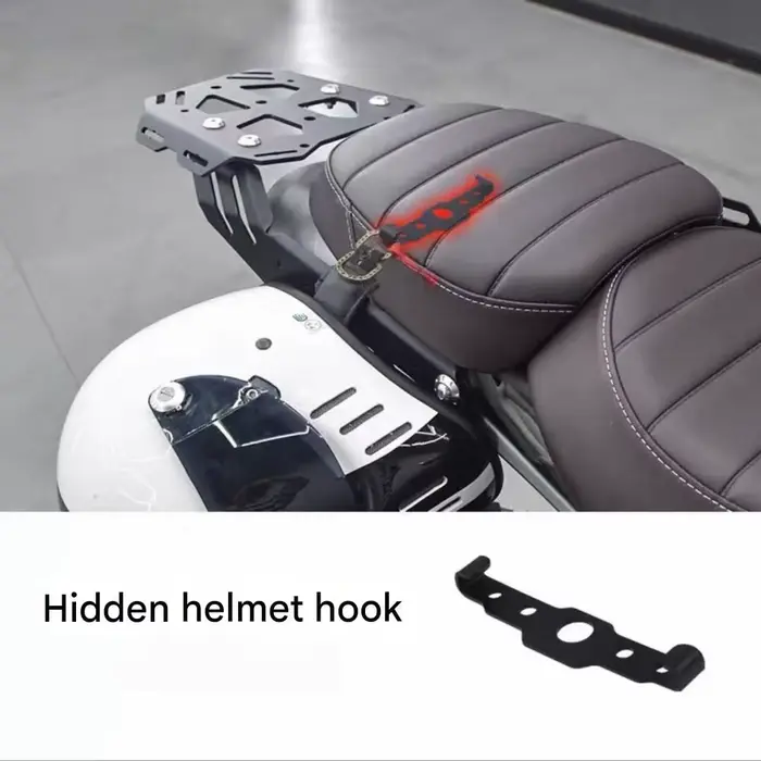 Serrure de casque cachée personnalisée pour Triumph Speed400/Scrambler400X, crochet antivol, accesso