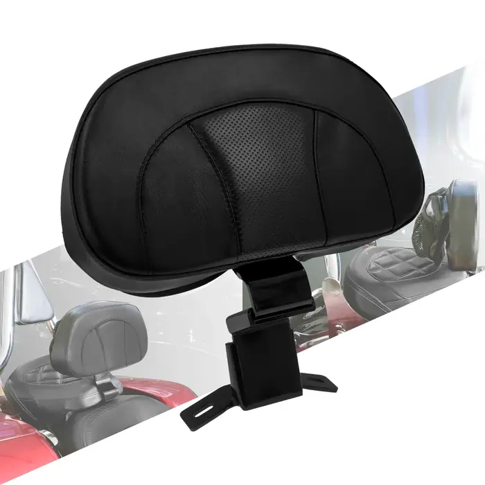 Support de dossier de conducteur avant de moto, noir, Harley Touring Electra, Street Road, foetal de