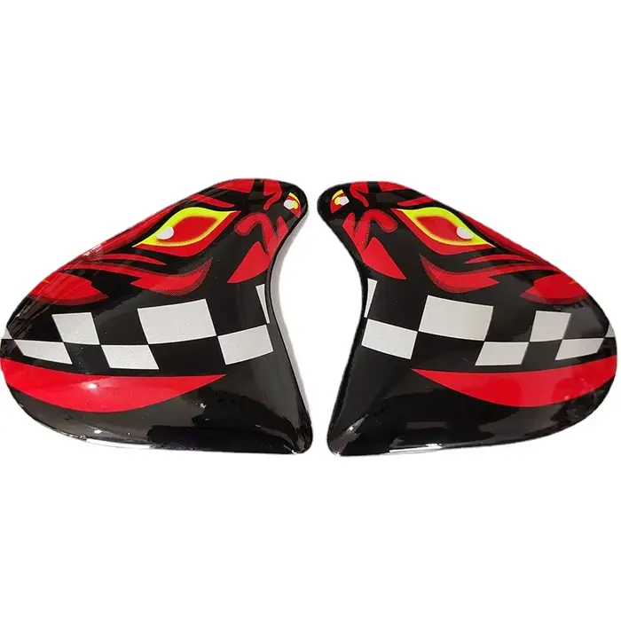 Haut pour Arai 3/4 casque sz-ram 3 Hermonza lentille 18 visière