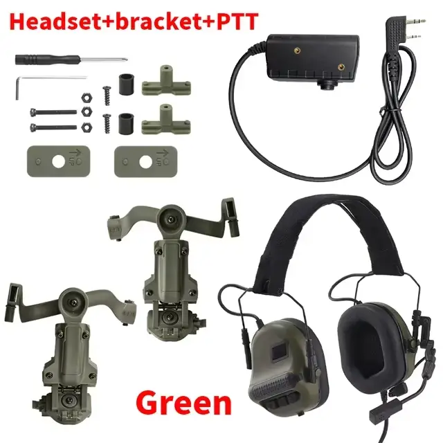 ARM NEXT F10 casque tactique chasse tir casque antibruit avec supports adapté pour casque Wendy M-LO
