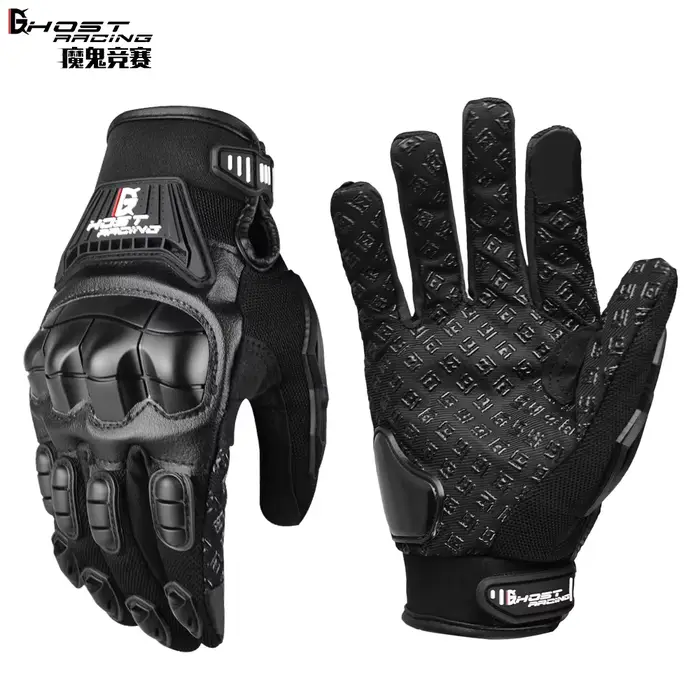 Gants de moto d'été, coque rigide anti-chute, respirants, compatibles écran tactile, équipement de p