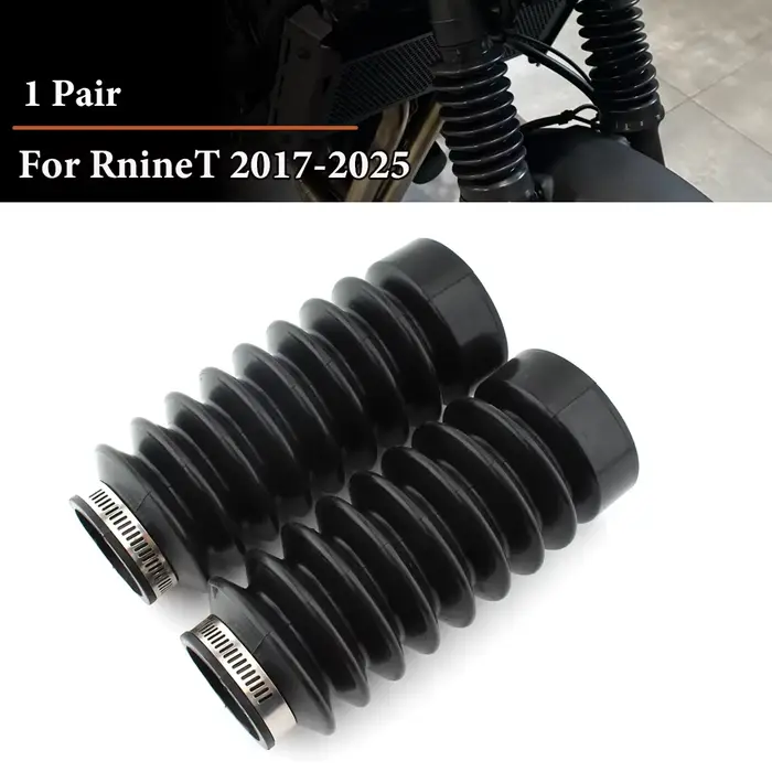 Protège-fourche avant de moto, protège-chocs, protège-poussière, couvre-fourche pour BMW RnineT 2017