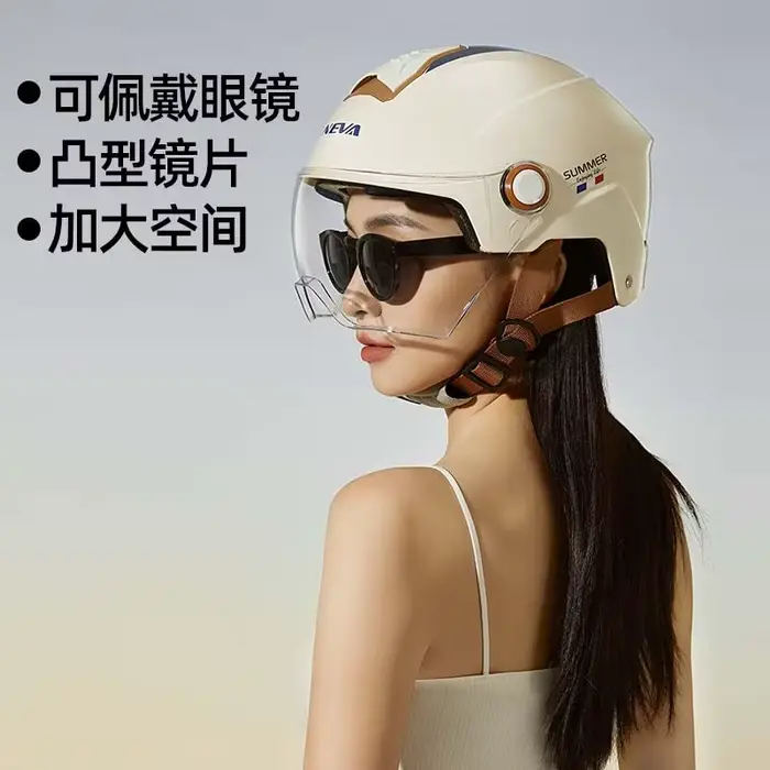 Casques de motos électriques été hommes femmes vélos