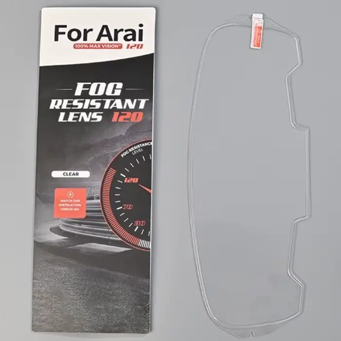 Visière Anti-buée film pour Arai VAS-Z RAM-X VZ-RAM SZ-R VAS SZ-R EVO motos casque visières anti-bué