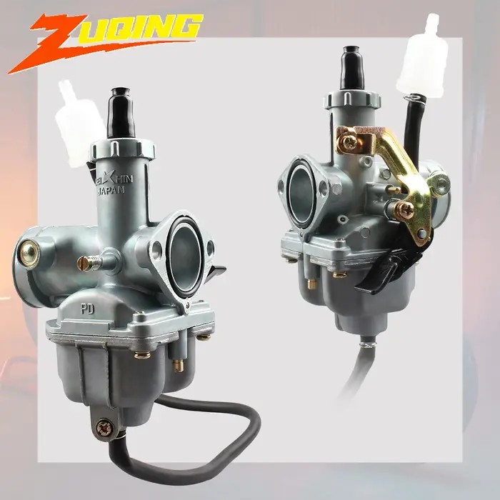 Pour Keihin PZ26 moto 26mm carburateur Pit Bike 125 Cubes 2 temps moteur Carb Scooter Enduro Motocro