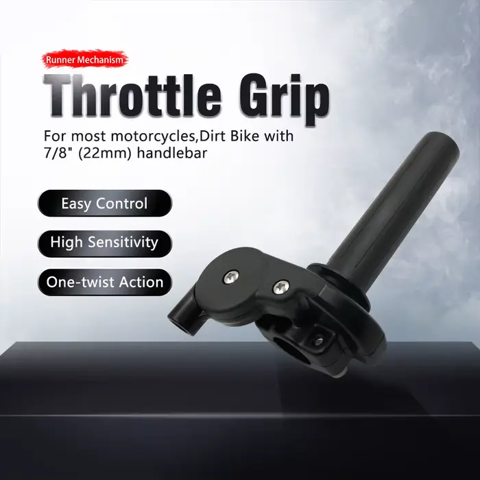 OTOM 22mm poignées d'accélérateur de moto avec mécanisme de coureur pour KTM HONDA YAMAHA KAWASAKI S