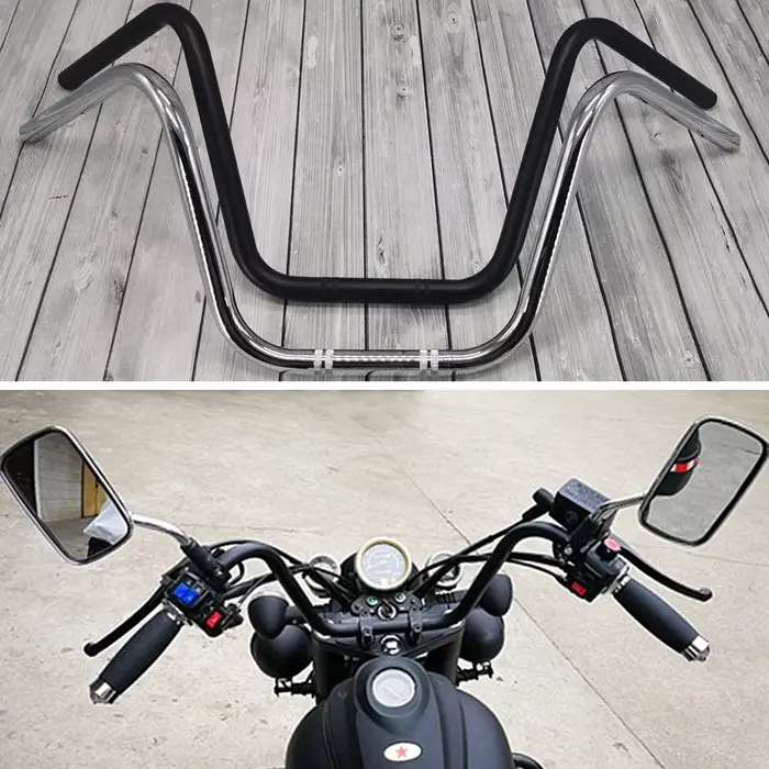 Guidon de moto rétro, guidon de vélo