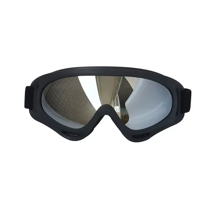 Lunettes de soleil de motocross UV400, coupe-vent, cyclisme, équitation, ski, masque buccal, casque 