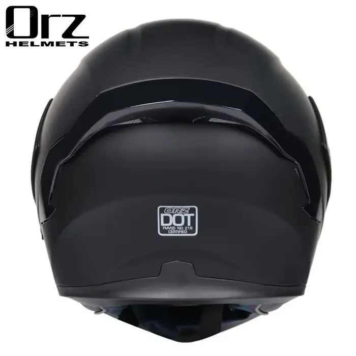 Casques de moto modulaire à double visière