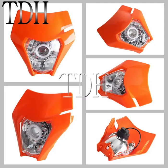 Lampe de sauna LED Angel Eyes pour moto, lampe frontale universelle, EXC, SX, SXFXC, XCF, XCW, XCFW,