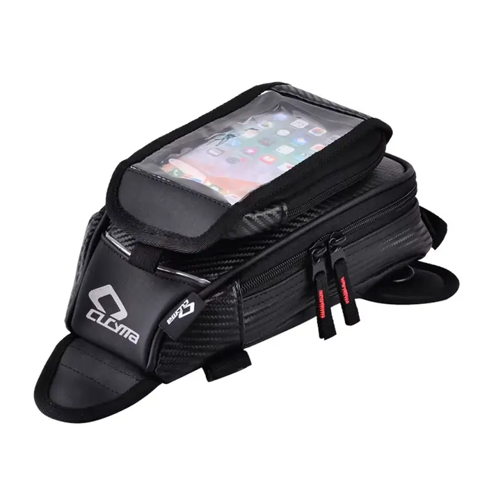 Petit sac de réservoir de gaz pour moto, sac de jambe de cavalier tactile multifonctionnel, sac de v