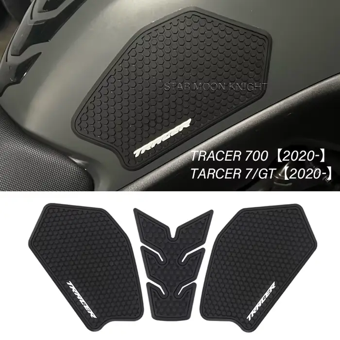 Coussinet de réservoir pour Yamaha Tracer 7 GT Tracer 700 Tracer700 2020 – 2023, tampons latéraux de