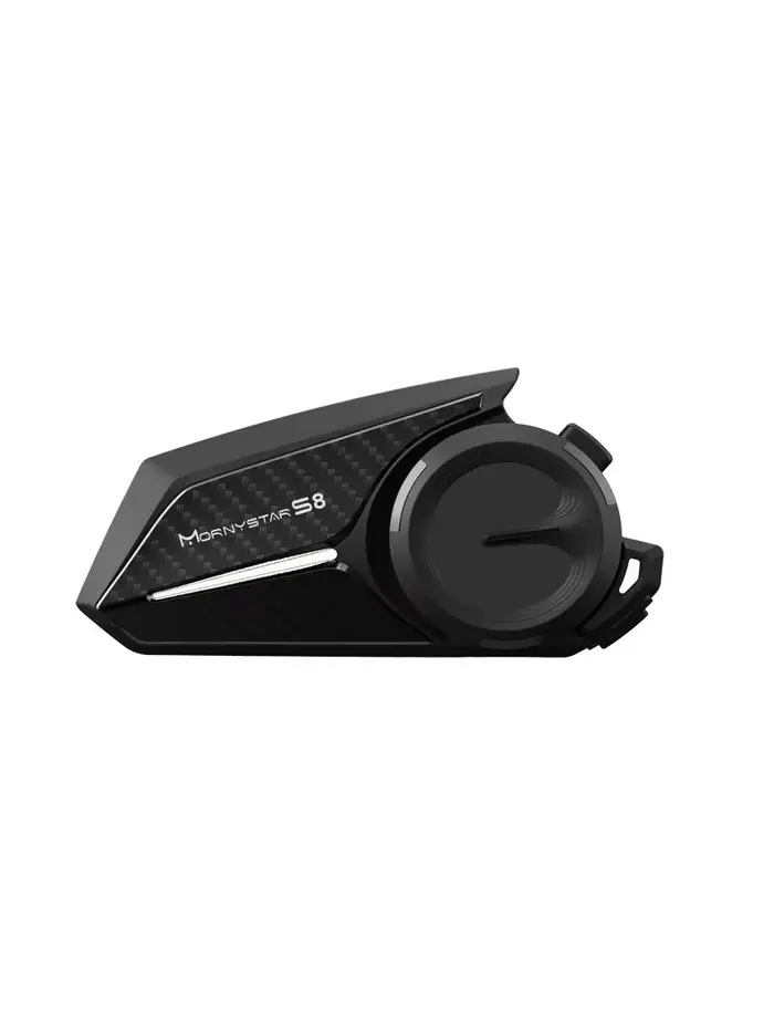 Mornystar S8 Interphone moto Bluetooth casque casque casque 6 coureurs communicateur BT Interphone, 