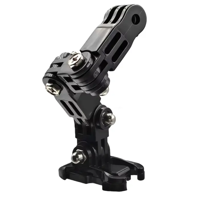Kit de fixation mentonnière pour casque de moto compatible GoPro Hero 13 12 11 10 9 8 7 et DJI Actio