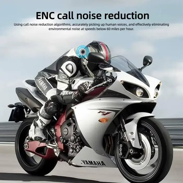 Casque de moto Bluetooth 5.2