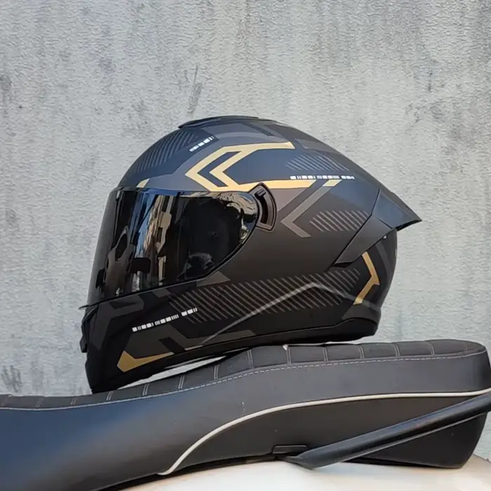 Casque de moto de sécurité approuvé DOT