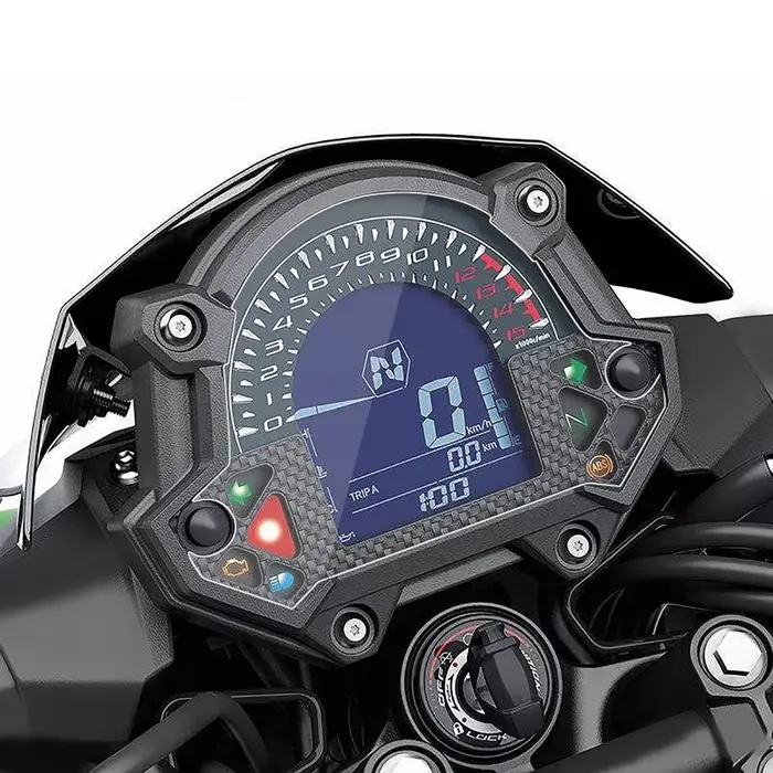 Protecteur de tableau de bord de moto, Film de Protection d'écran anti-rayures pour Kawasaki Z400 20