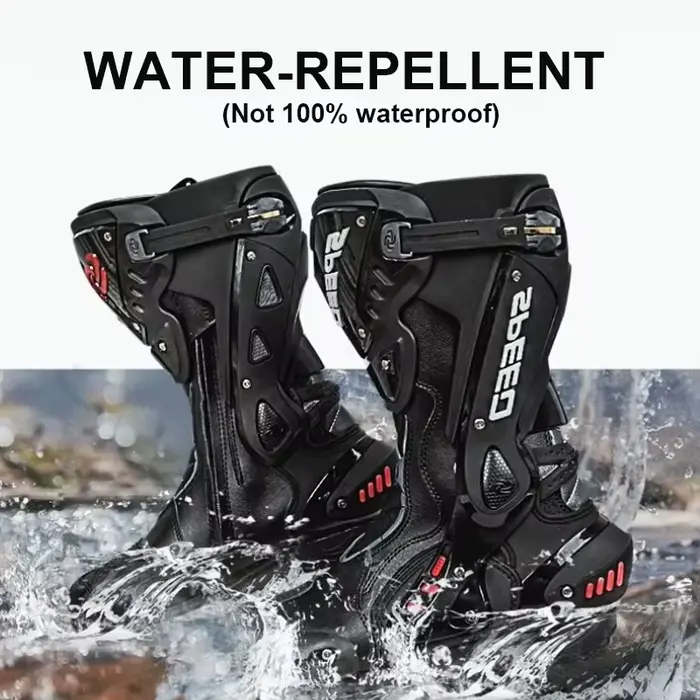 Motocross été tout terrain respirant hydrofuge bottes tout-terrain anti-dérapant équipement d'équitation