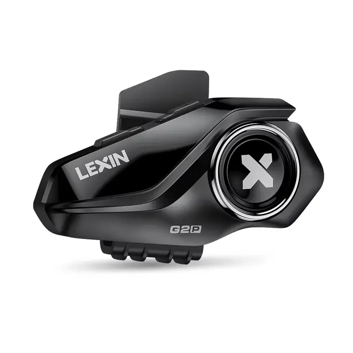 Lexin G2P moto Blutooth Interphone casque casques Bluetooth, communicateur mains libres jusqu'à 6 co