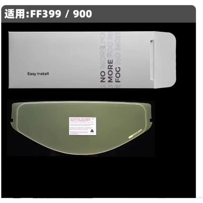 Visière de casque pour LS2 FF900 Valiant II, modèle d'objectif LS2 ff900 avec trous pour patch anti-