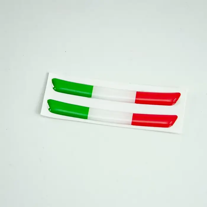 Autocollants drapeau italien pour Alfa Romeo Giulia Stelvio 159 Giulietta Mito, décoration intérieur