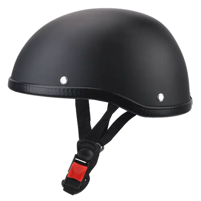 Casque de moto ultraléger unisexe rétro Vintage casque de sécurité cyclisme demi-visage casque de vé