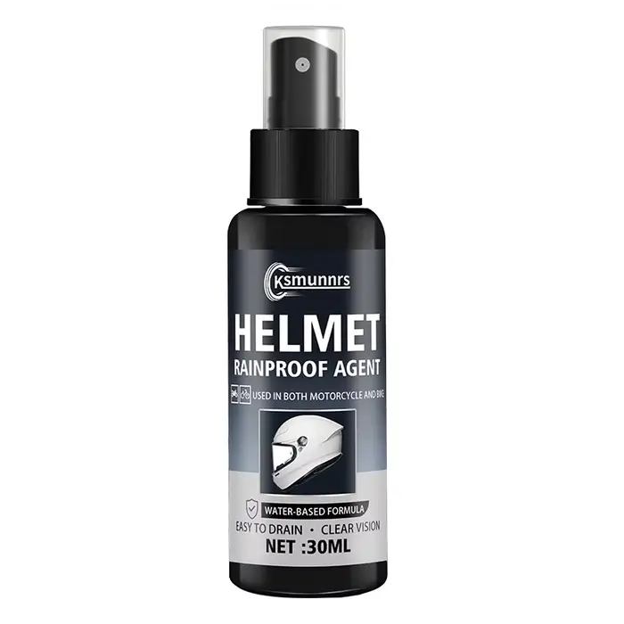 Répulsif anti-pluie pour casque de moto, empêche l'accumulation de pluie et de brouillard, améliore 