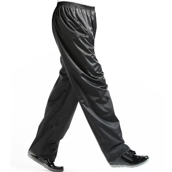 Pantalon Simple Imperméable et Respirant Unisexe pour Moto, Hurbike, Pêche en Plein Air, Vêtements de Pluie pour Adultes