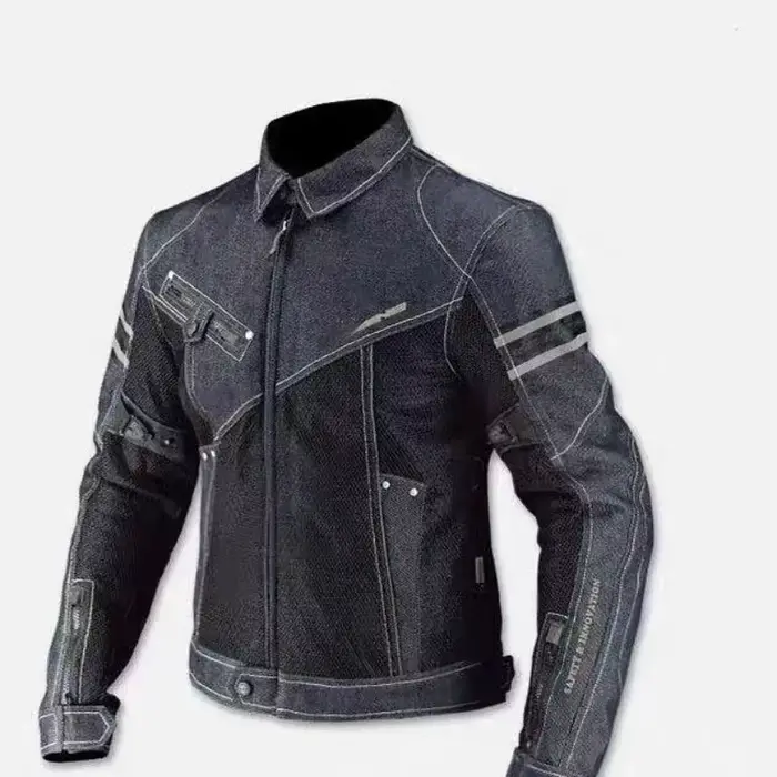KOMINE JK006 veste printemps respirant Denim maille course Ride haute performance résistance aux chu